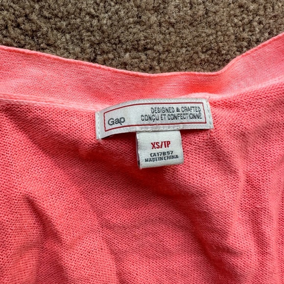 Hot Pink Gap Cardigan - Picture 2 of 2